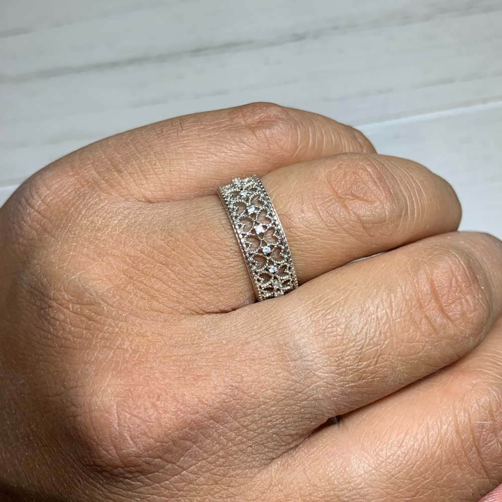 Princess Ring with Hearts